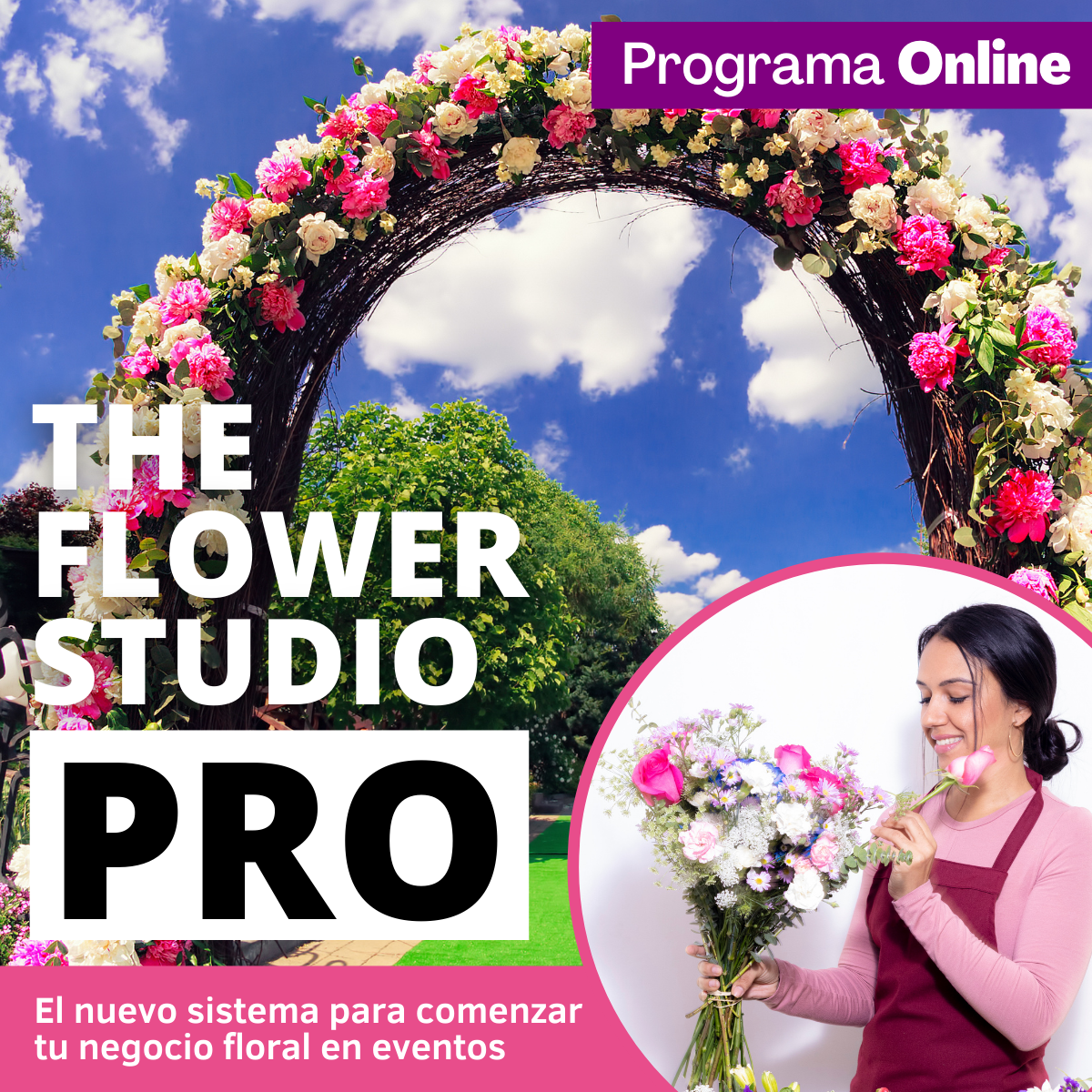 curso profesional the flower studio pro